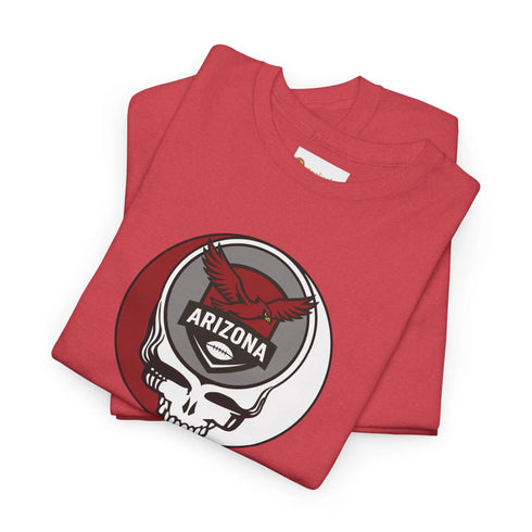 Grateful Dead - Arizona Cardinals Grateful Dead Steal Your Face T-Shirt - NFL - StealieShop